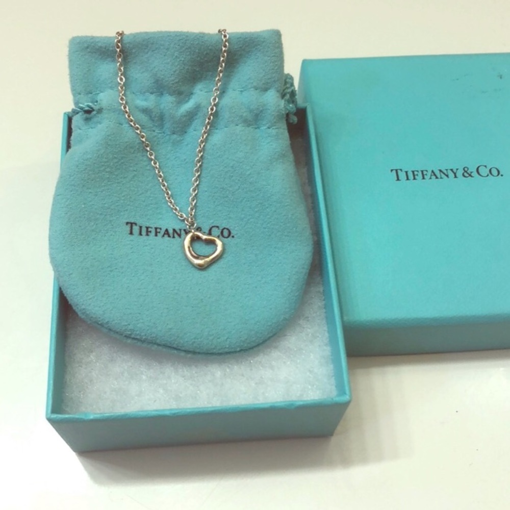 Tiffany open heart bracelet authentic